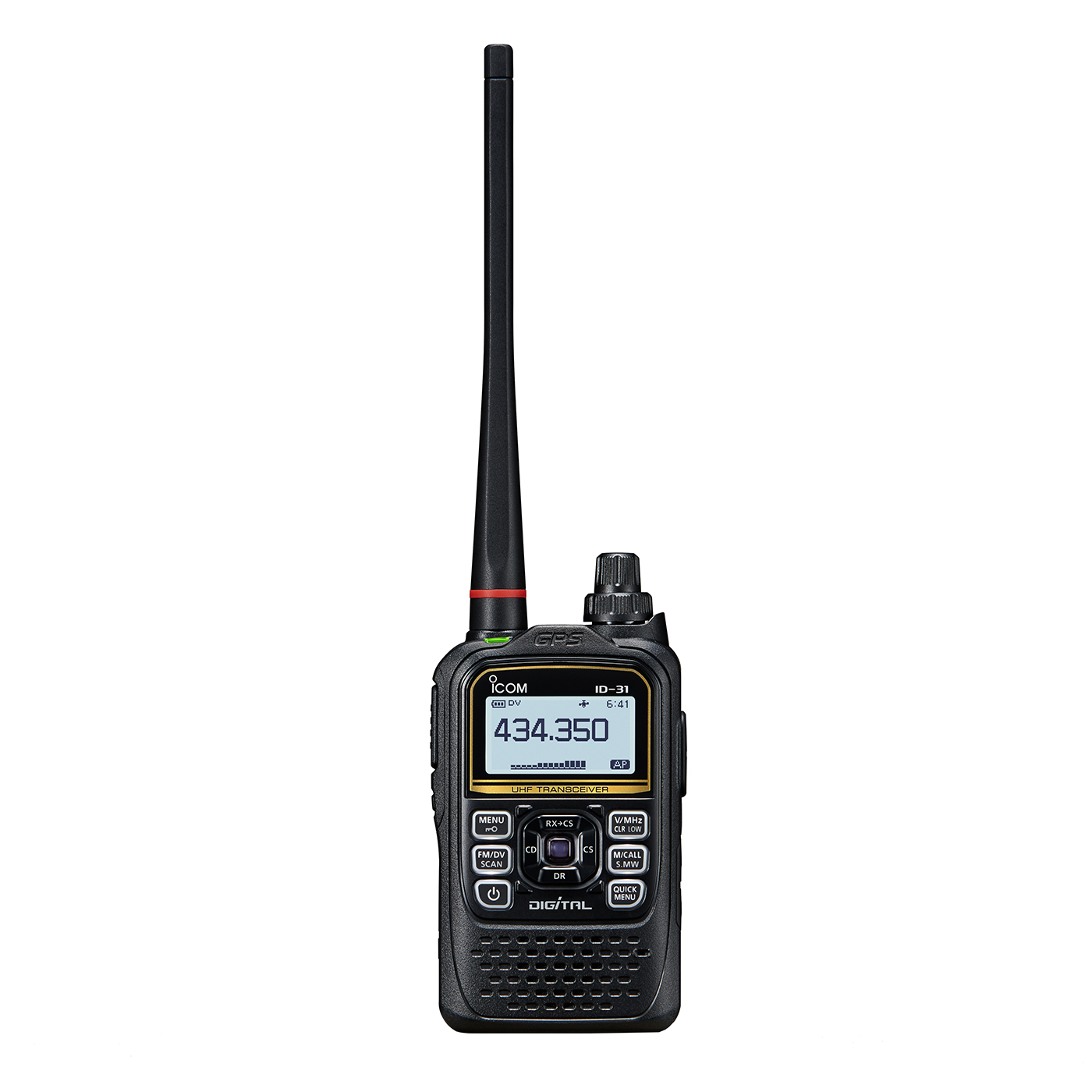 Icom ID-31E PLUS D-star UHF, GPS, IP-X7 Guld