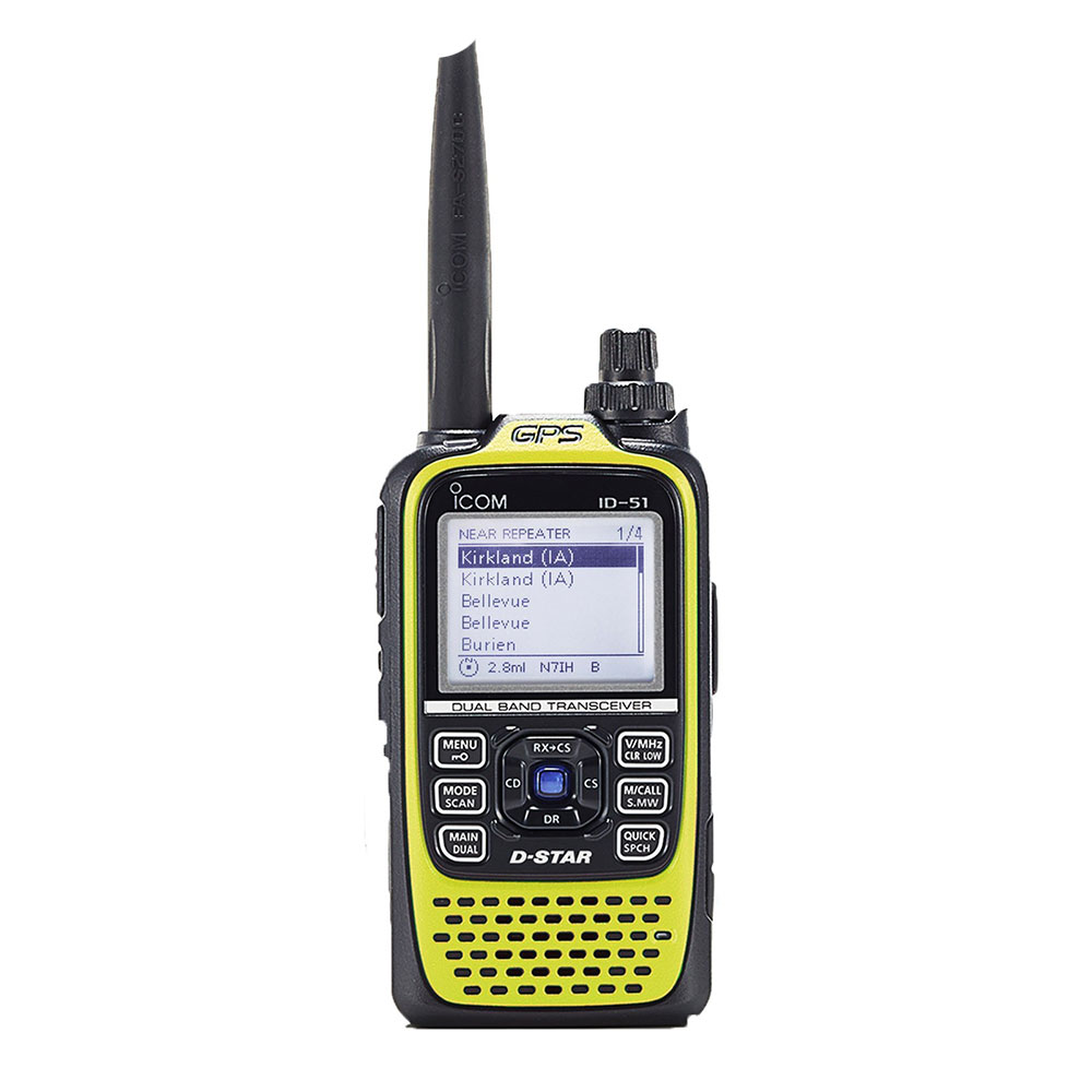 Icom ID-51E PLUS D-star VHF/UHF Gul