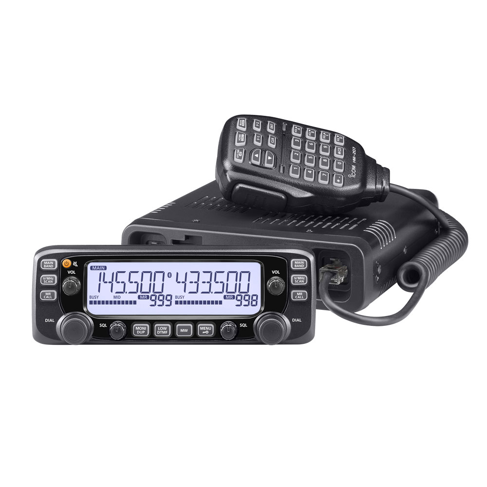 Icom IC-2730E Amatörradio mobilstation 144/430MHz 50W/50W FM
