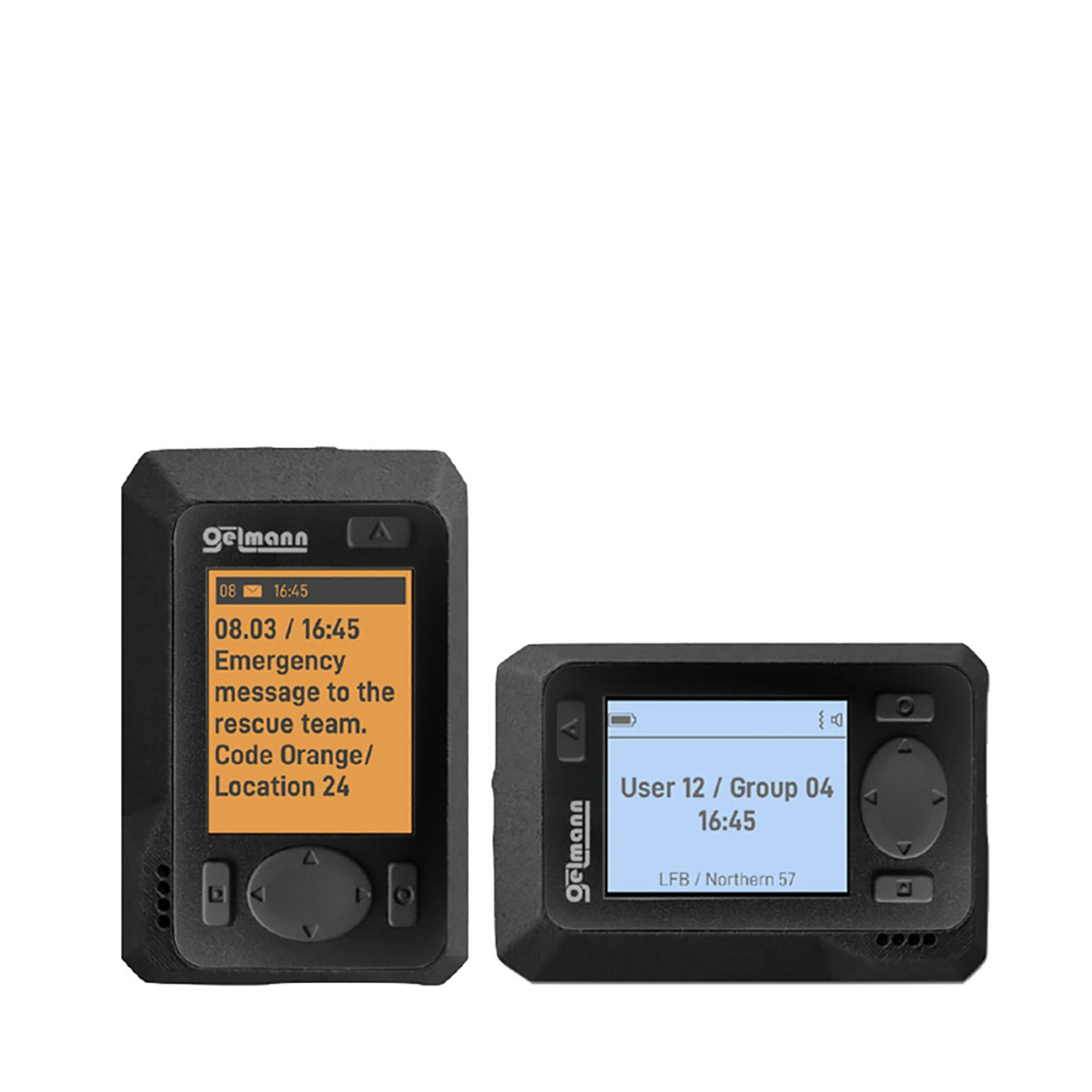 Oelmann LX7 personsökare 143-158MHz, inkl. Laddningsbart batteri