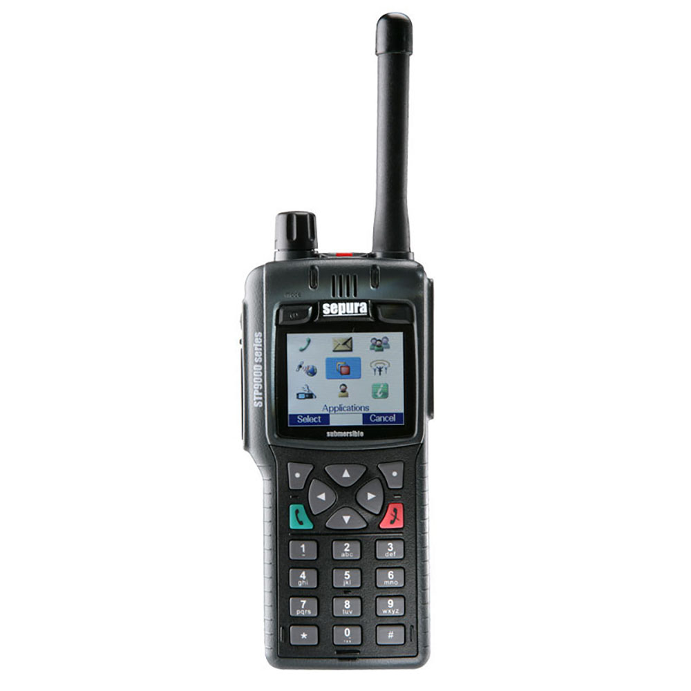 Sepura STP9000 Bärbar Radio, Clear, GPS, Bluetooth, Man-Down