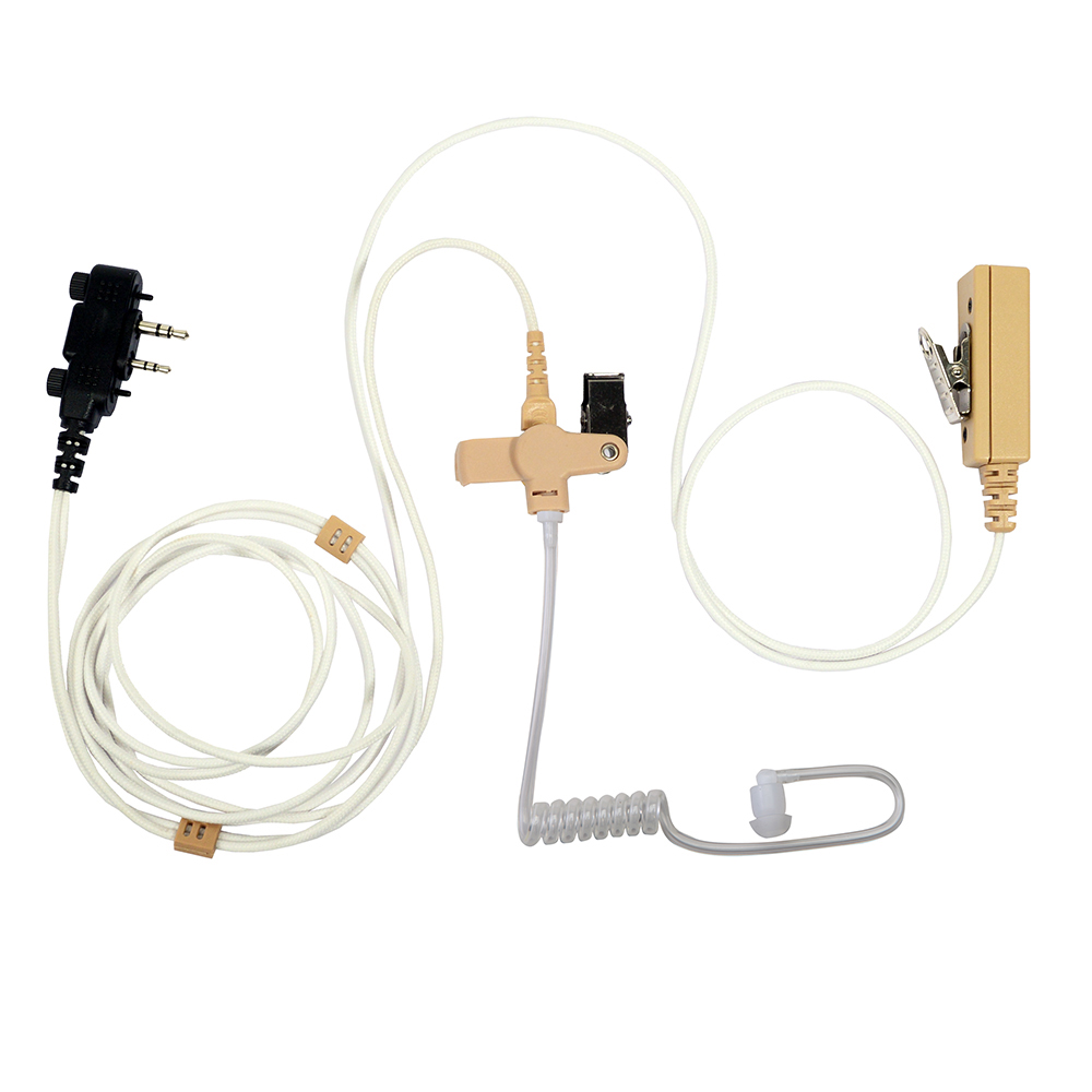 ProEquip PRO-P280W LS 2-wire, vit FabricLine, NC-mik/PTT, luftslang