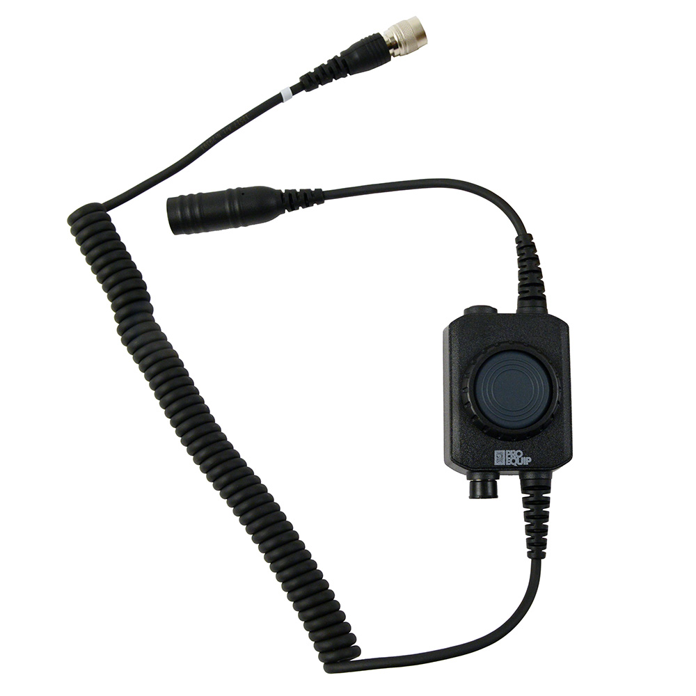 ProEquip PRO-PTT Robust Box, Hirose 12P, Peltor/Nexus, Svart