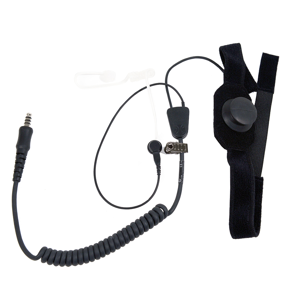 Sepura STP8X Strupmikrofon, öronmussla (till STP8X-monofon eller PTT)