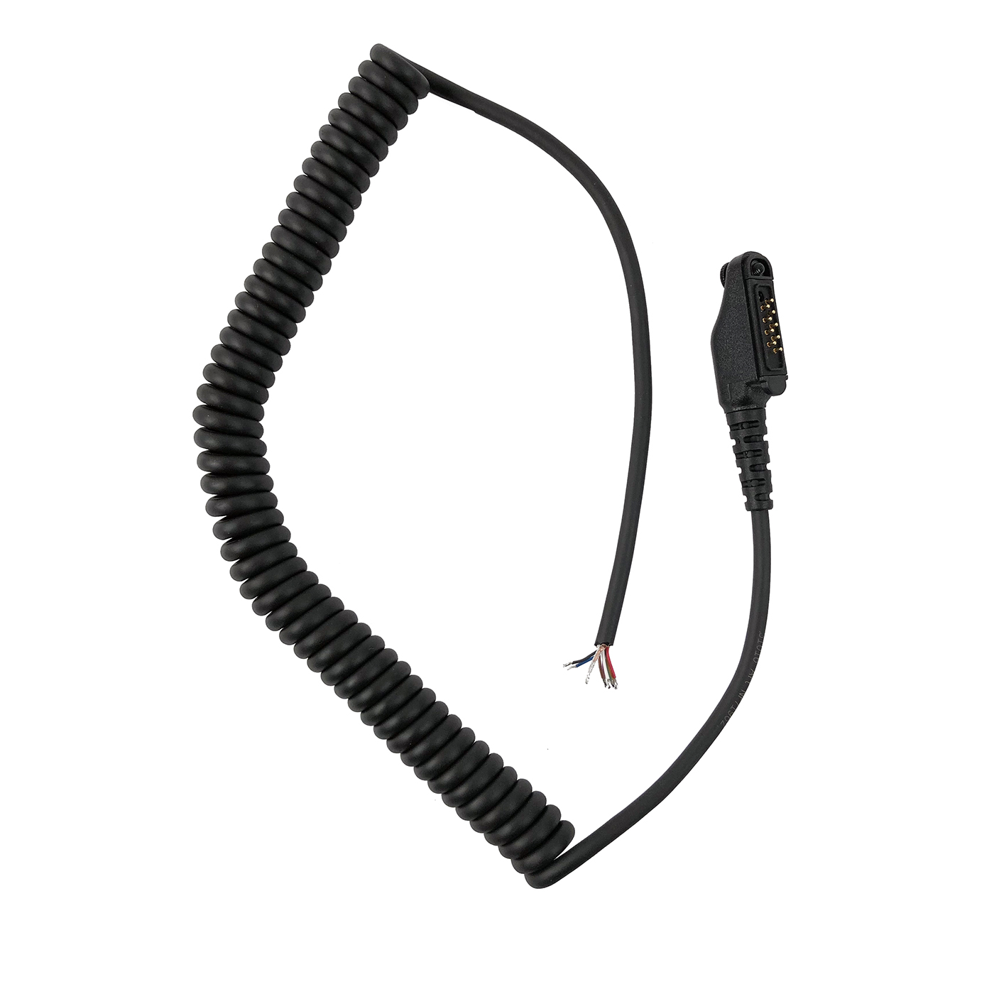 ProEquip Kabel för Icom SC-kontakt, 65cm, spiralkabel, öppen ände