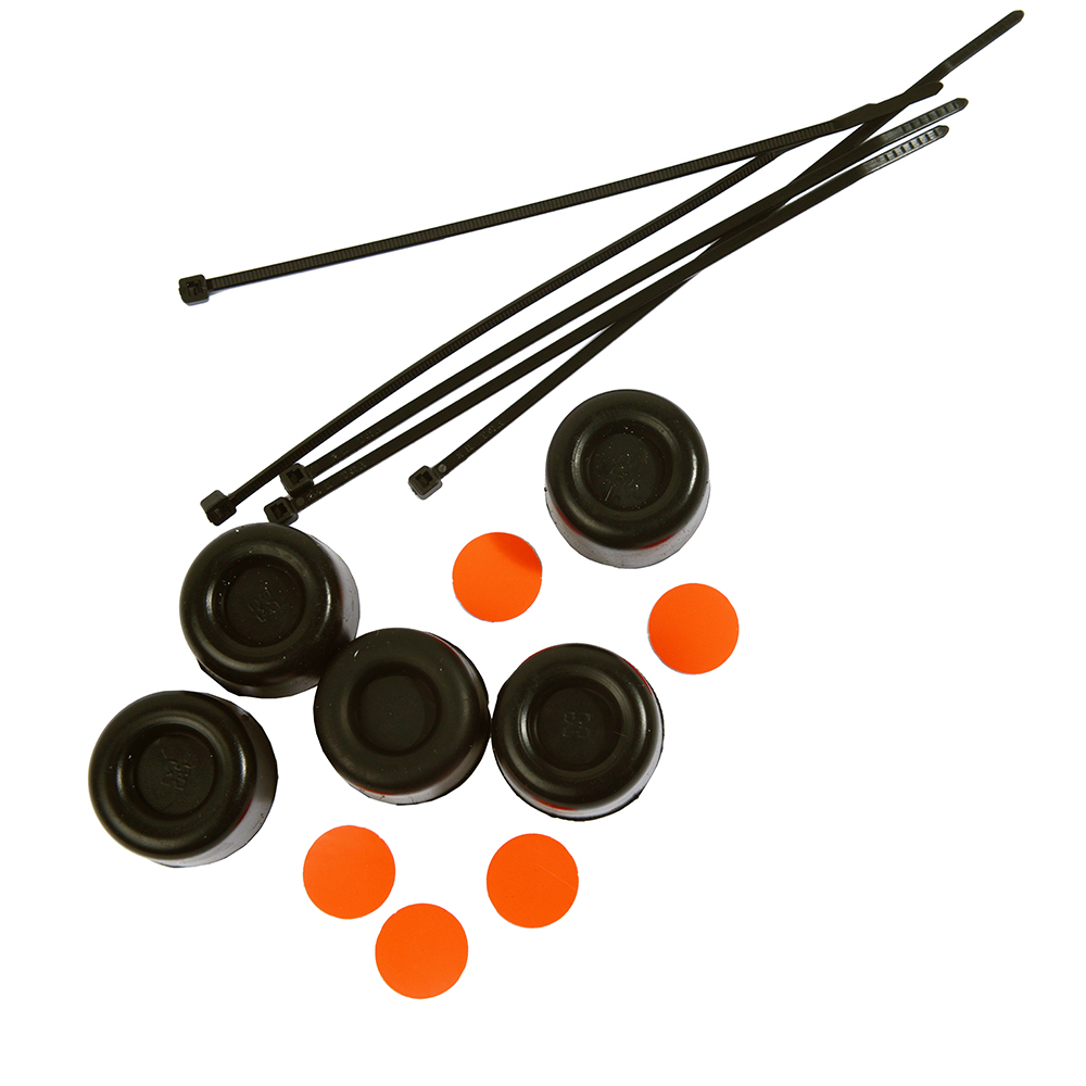 Savox 100M+ Gummiskydd för PTT-knapp, 5-pack