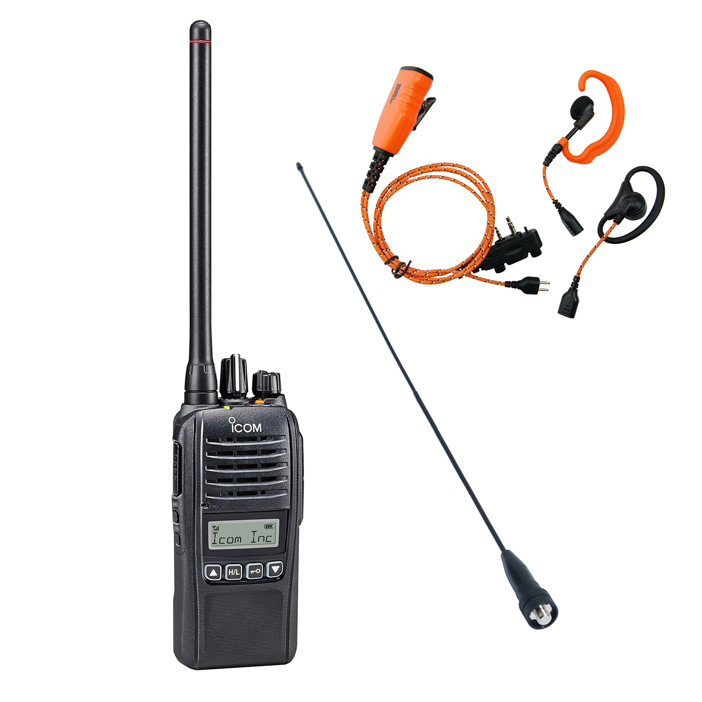 ProHunt Basic Digital jaktpaket - Svensk Radio+Headset+Lång Antenn