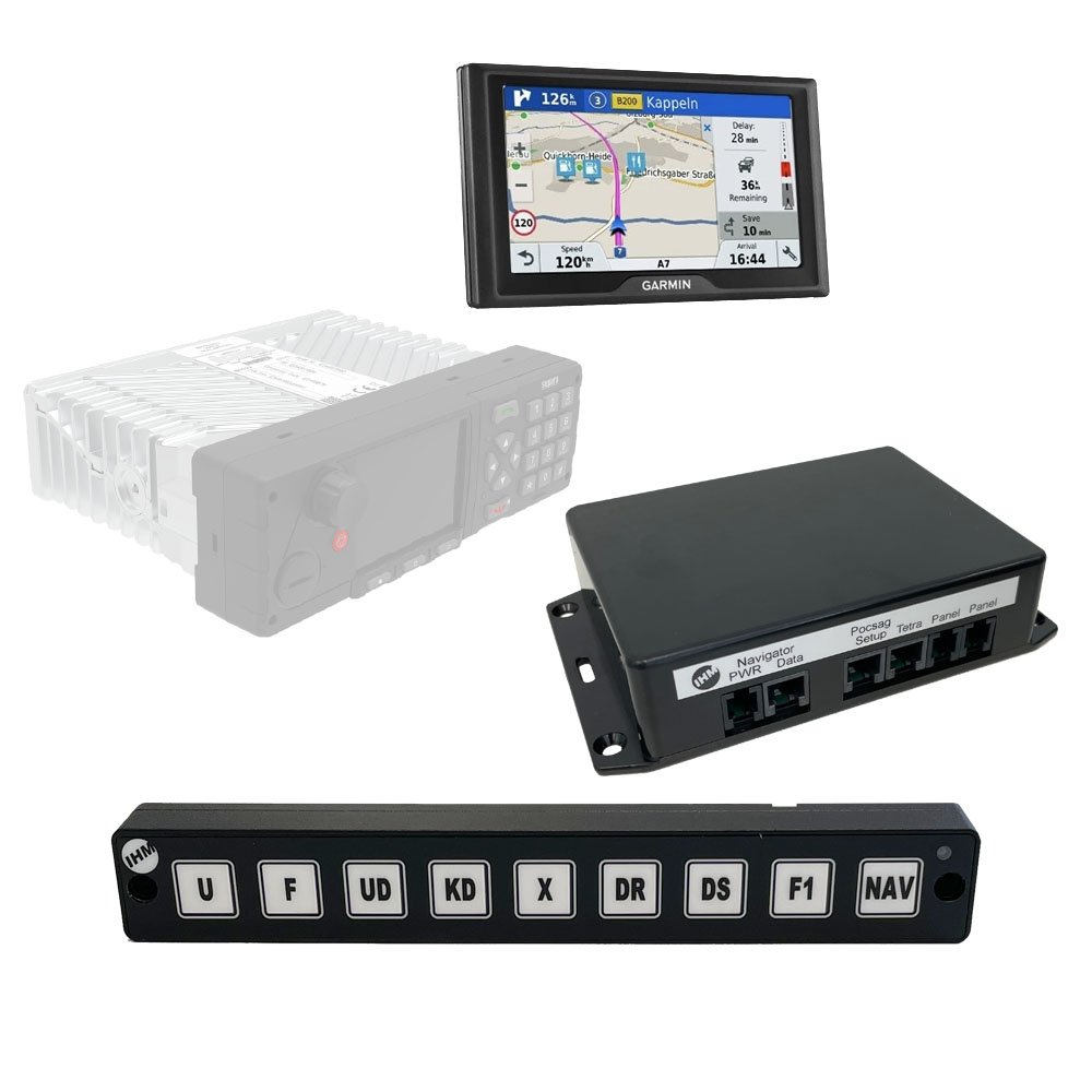 IHM Navi Paket för Sepura SCG/SRG