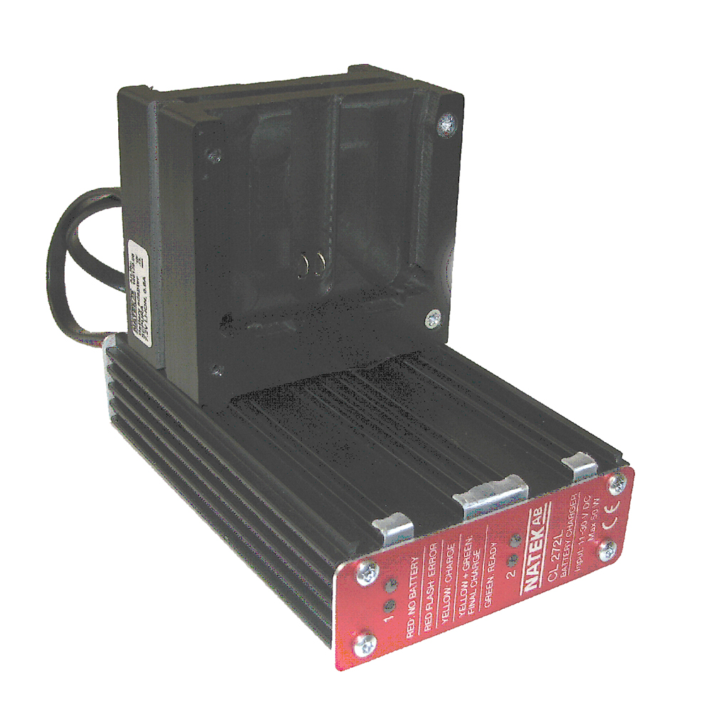 Natek 2-facks Batteriladdare för fordon