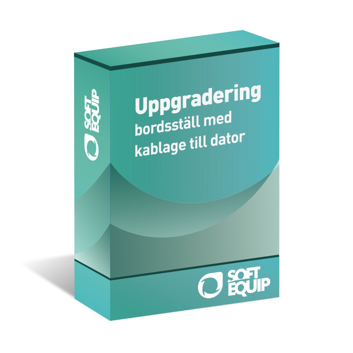 SoftEquip Uppgradering bordställ med kablage till Dator