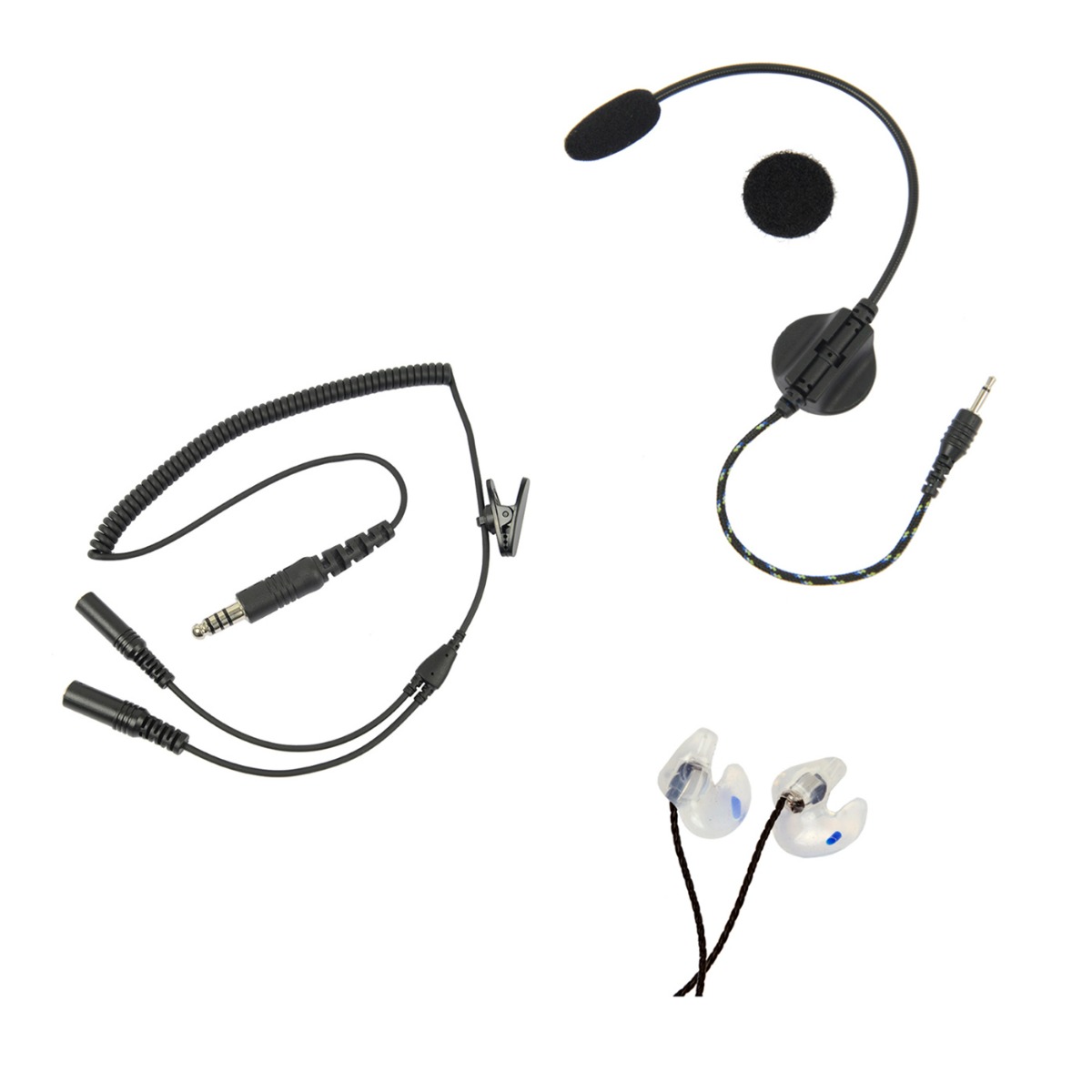 Icom Racing - Hjälmkit med silikonproppar