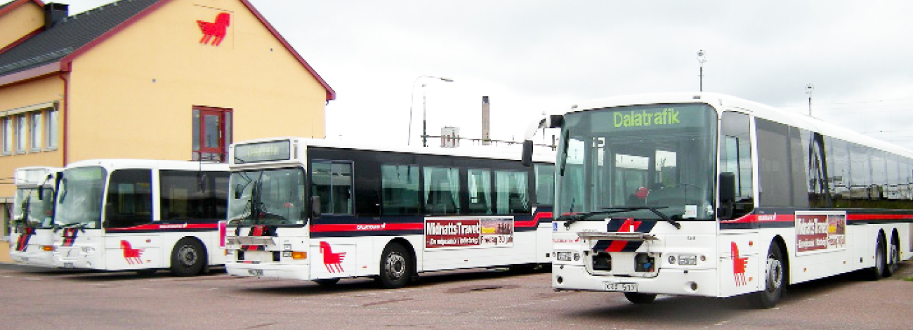 Dalatrafik nu igång i Rakel