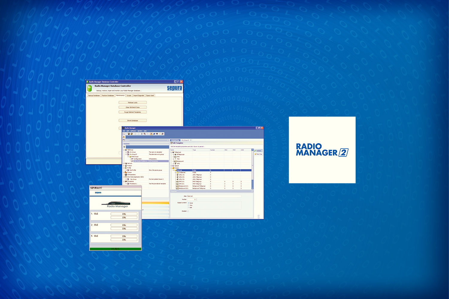 Med Sepura Radio Manager 2 blir det ännu enklare att hantera terminalflottan