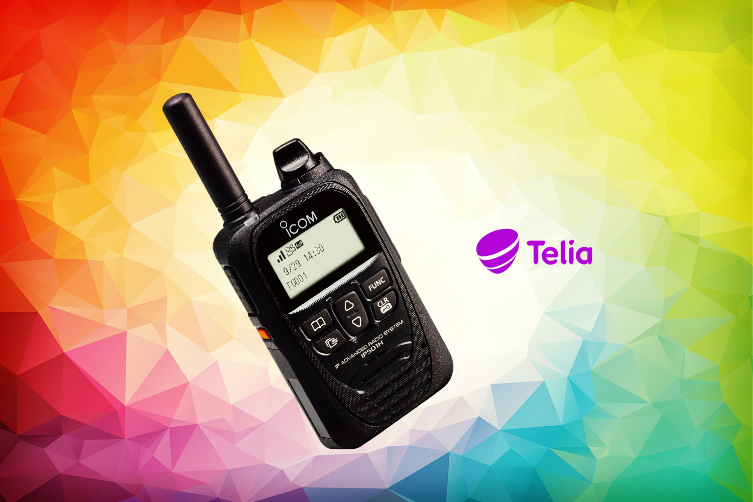 Icom LTE-radio kombinerar två världar!