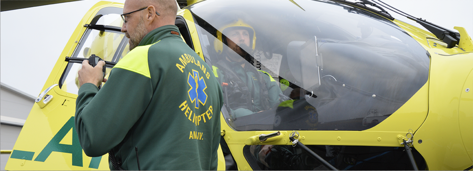 Stockholms läns landstings ambulanshelikopter