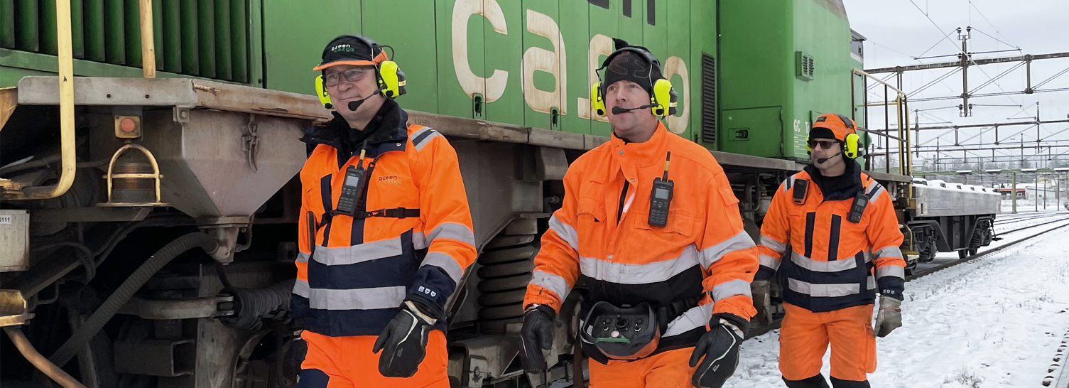 Green Cargo använder ett digitalt radiosystem