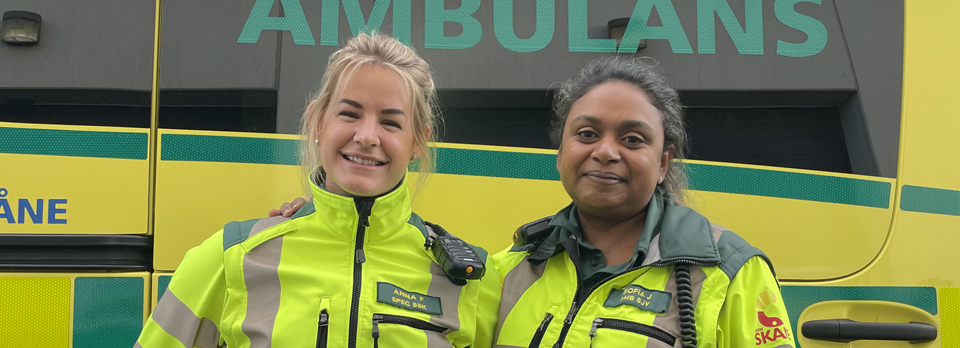 Ett besök hos Region Skånes ambulansstation i Malmö