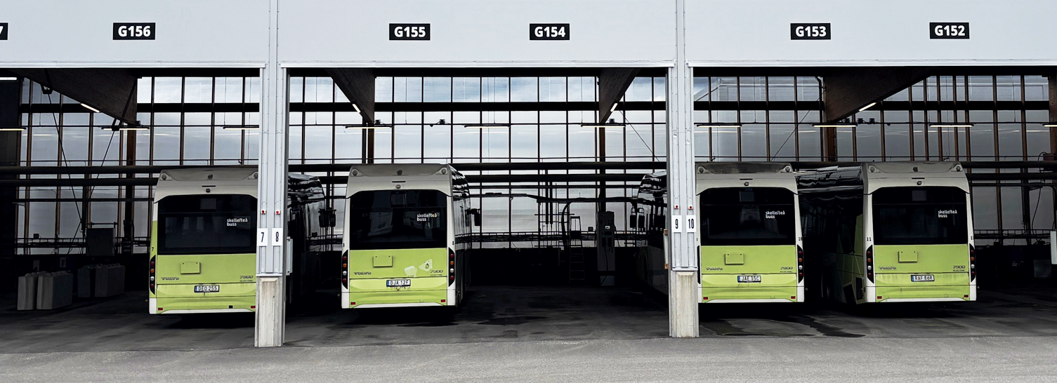 Säker kommunikation i Skellefteå Buss